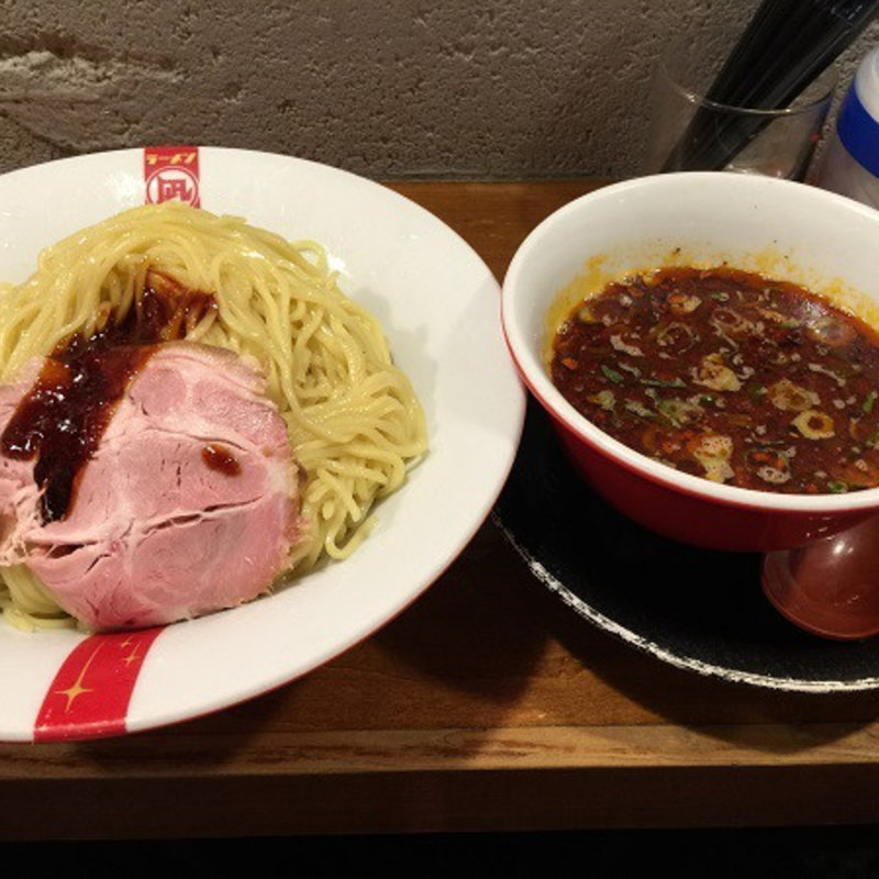 つけ麺 赤（大盛）(ラーメン凪 豚王 大宮店)