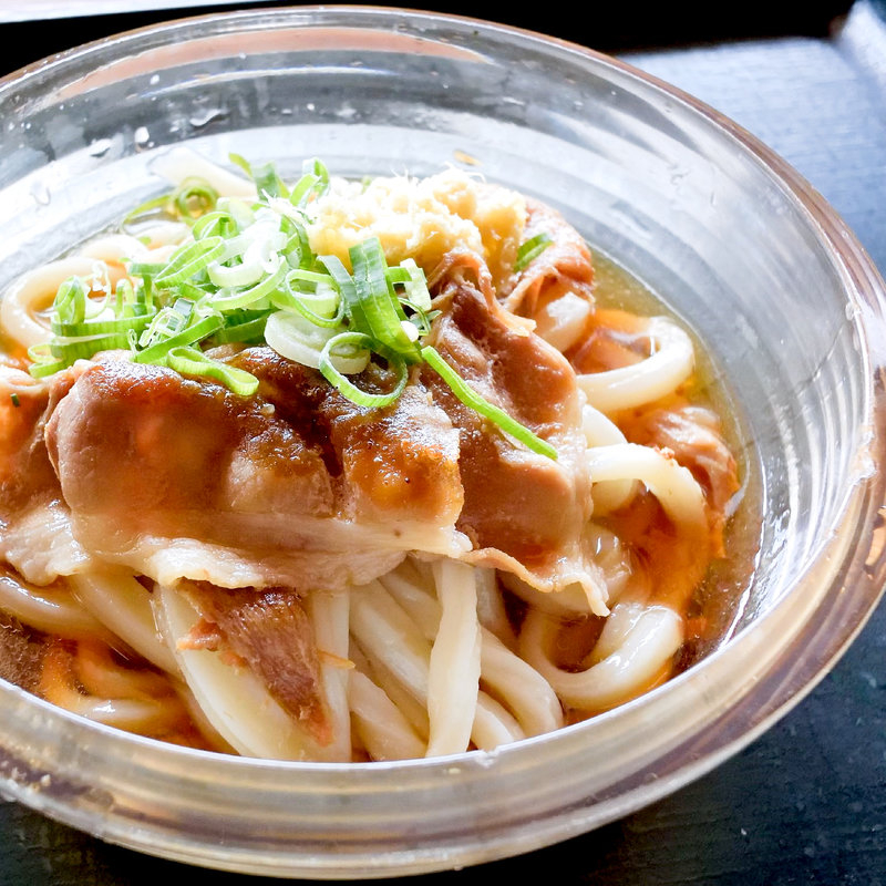 肉ぶっかけ冷(木の崎うどん )