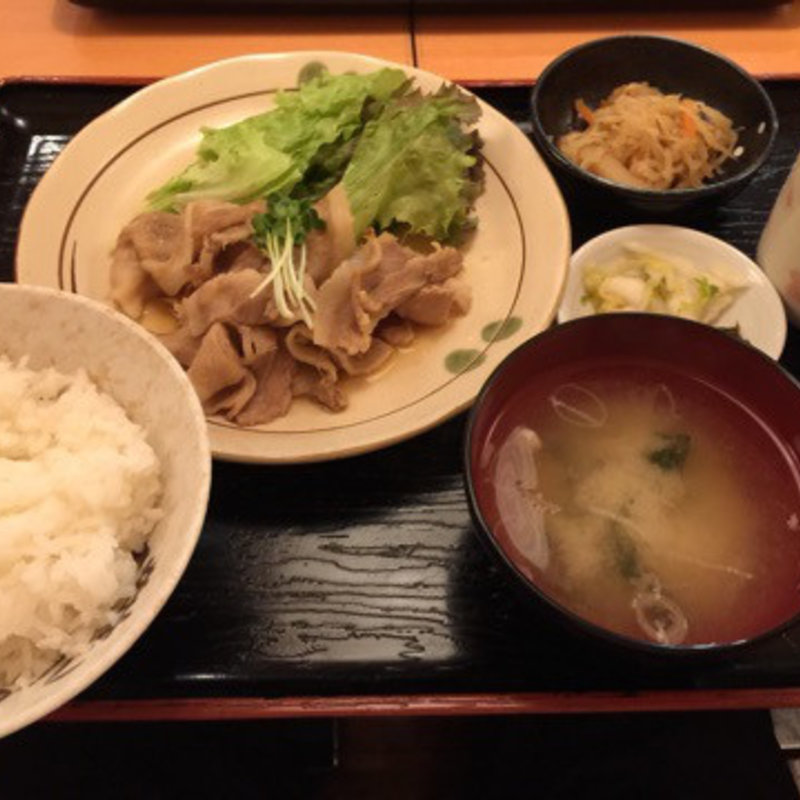 豚のしょうが焼きランチ(簸川 溜池山王店)
