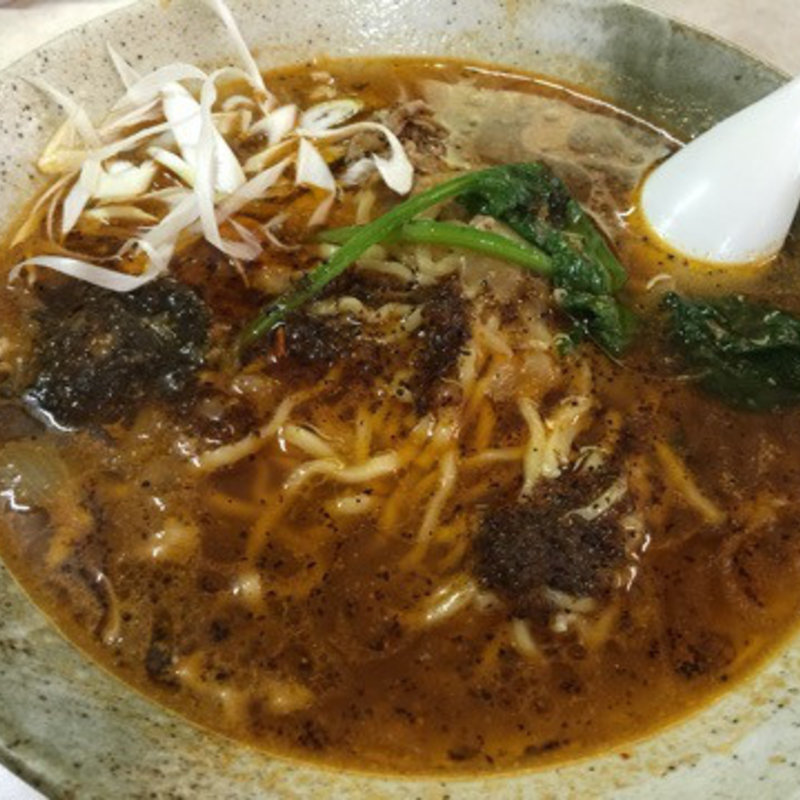 台湾ラーメン（激辛）(名代らーめん六天閣)