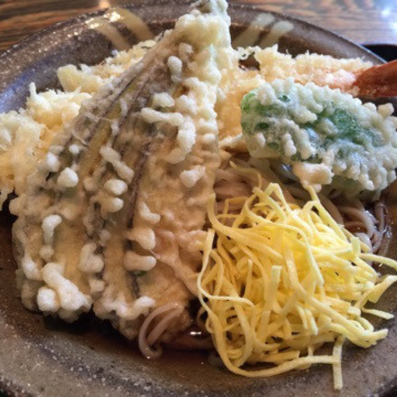 冷 天ぷらそば(松栄庵)