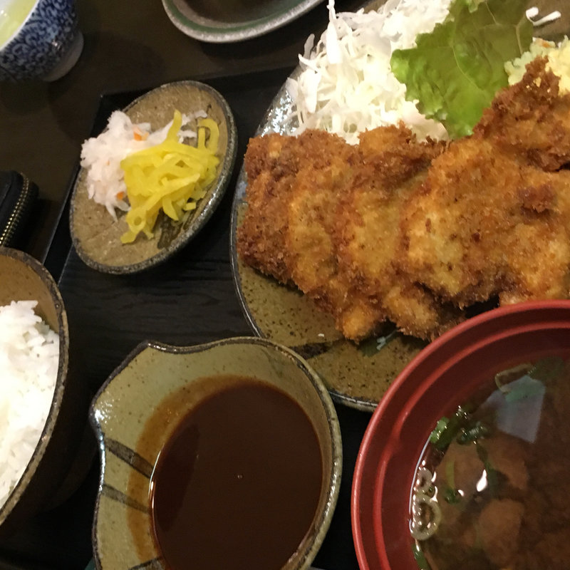 豚かつ定食(こかく庵)