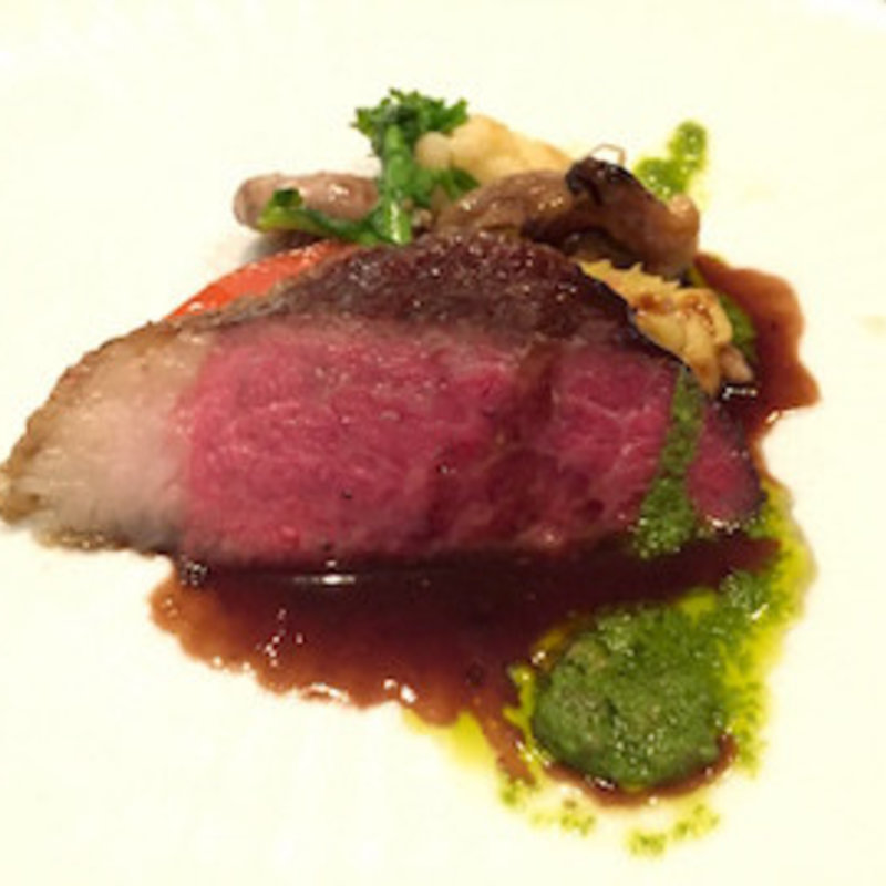 鹿児島福永牛のステーキ(ラ リベラ （La libera）)