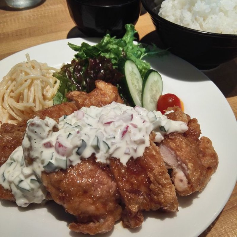 チキン南蛮ランチ(洋食屋うおひろ)