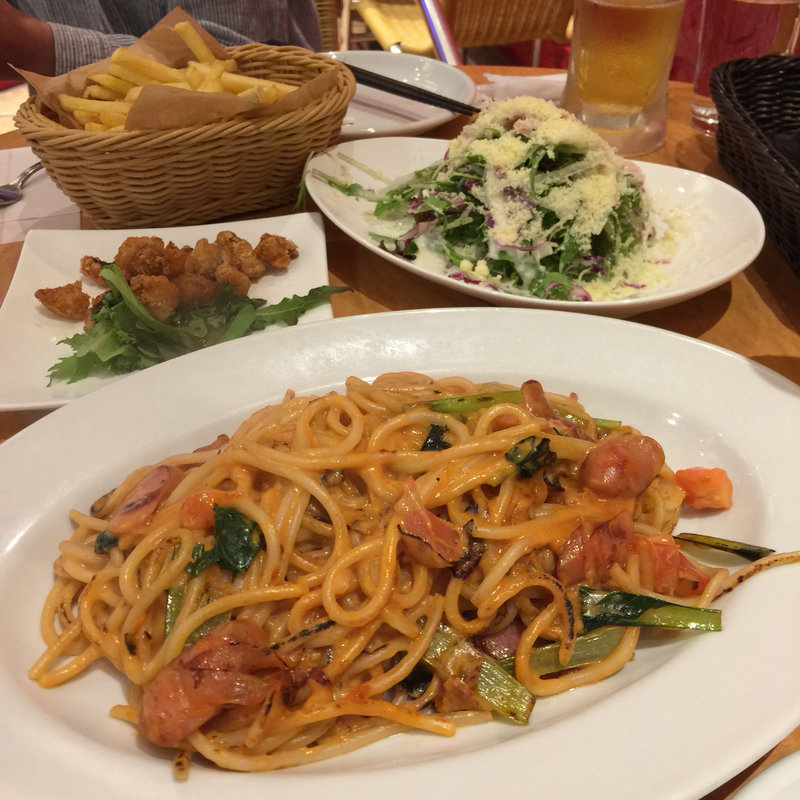 クリームナポリタン(ローマ軒 ユニバーサル・シティウォーク店)