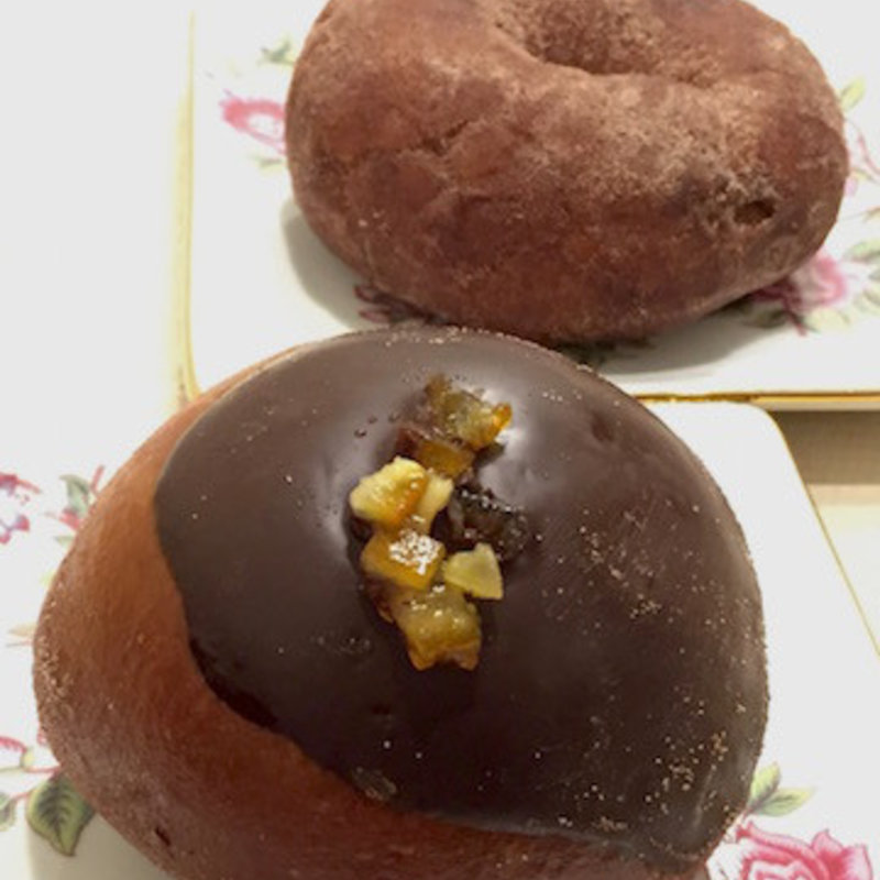 オレンジピール×チョコレートコーティング(ドーナツ工房 レポロ)