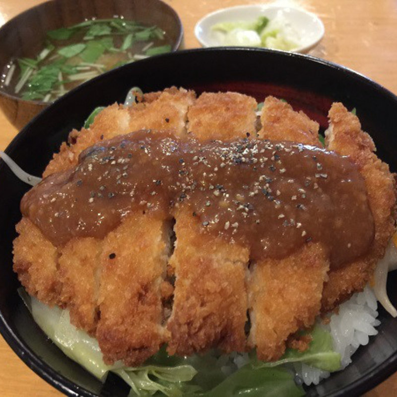 味噌カツ丼 (北の旬菜 茶茶)