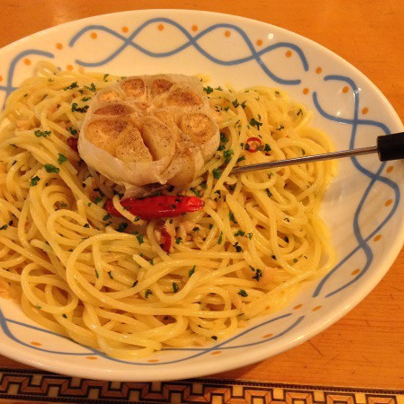 にんにくまるごとペペロンチーノ(にんにく屋 五右衛門 ららぽーとTOKYO-BAY店)