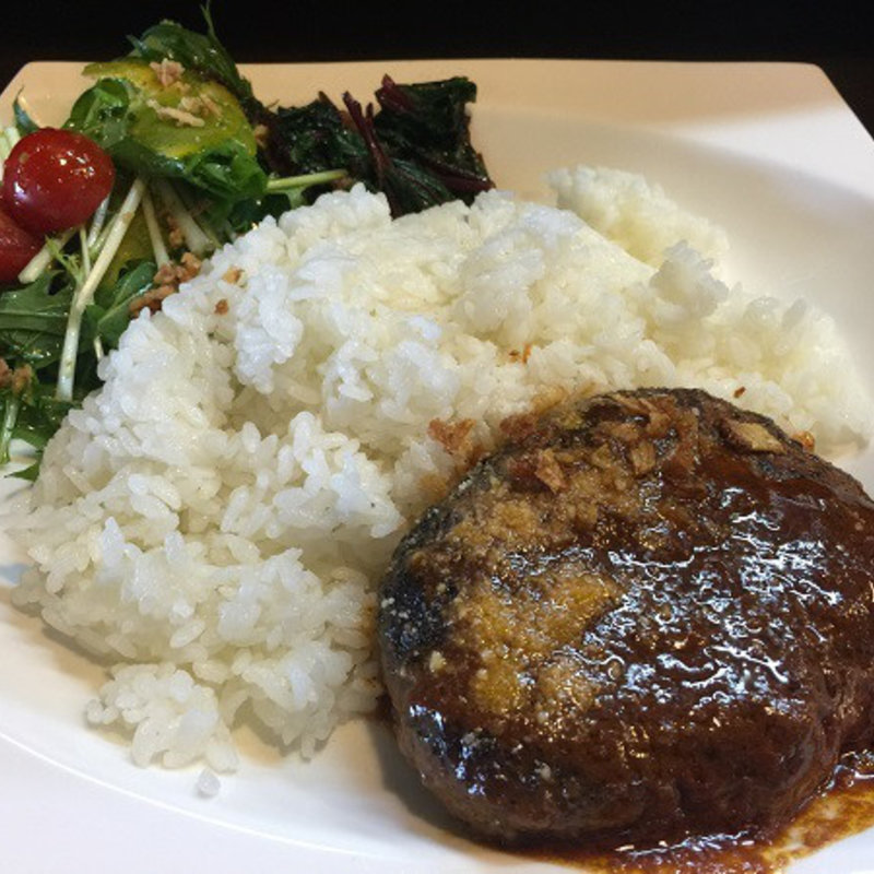 ハンバーグプレート(クォーター ムーン （Quarter Moon）)