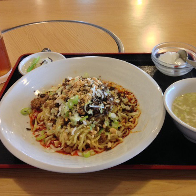 汁無し担々麺（激辛）(火鍋屋 赤坂店)