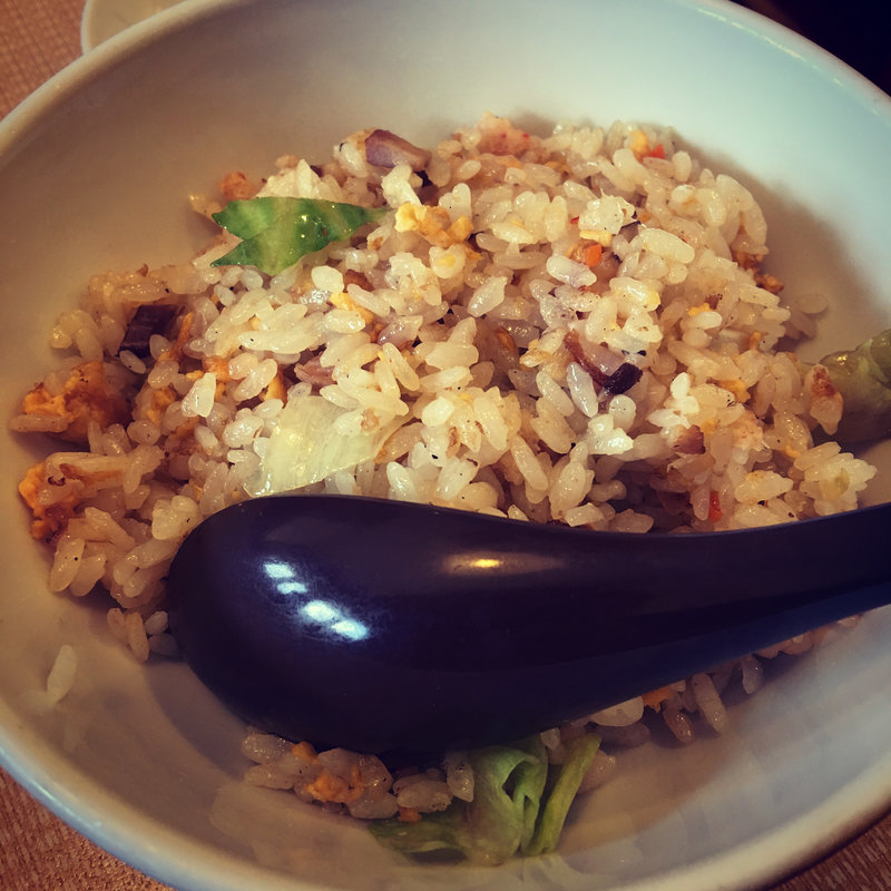 半チャーハン(竹打麺工房たかまる)