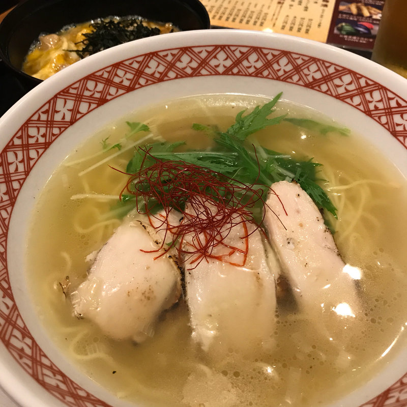 地鶏ラーメン(地鶏や ららぽーとTOKYO-BAY店)