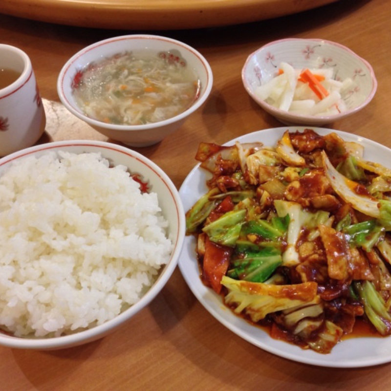 ホイコーロ炒め(中華料理 慶華楼(旧慶賓楼 ) 赤坂)