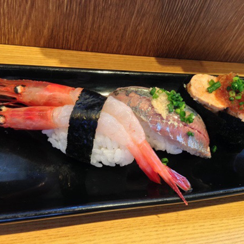 本日の3点盛り(すし 海幸)