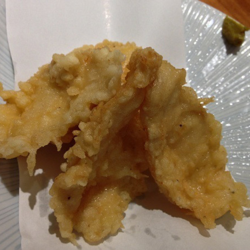 伊達鶏の鶏天(とんかつ 田 豊洲店 （トンカツ デン）)