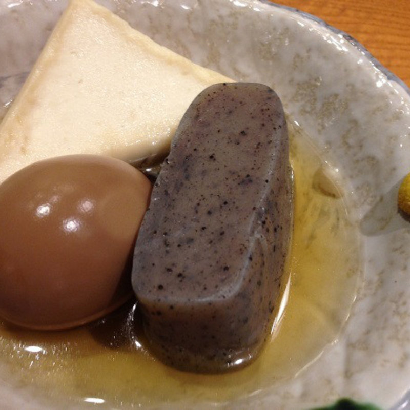 おでん3品盛り合わせ(とんかつ 田 豊洲店 （トンカツ デン）)