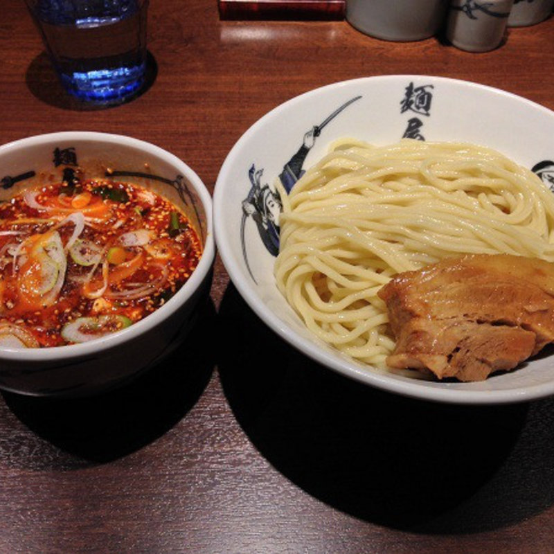 芝辛つけ麺（タバスコプラス）(麺屋武蔵 芝浦店)