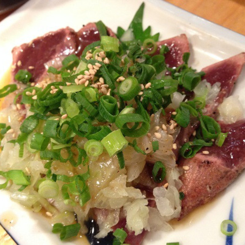 朝引き豚のレバテキ(博多劇場 八重洲店 )