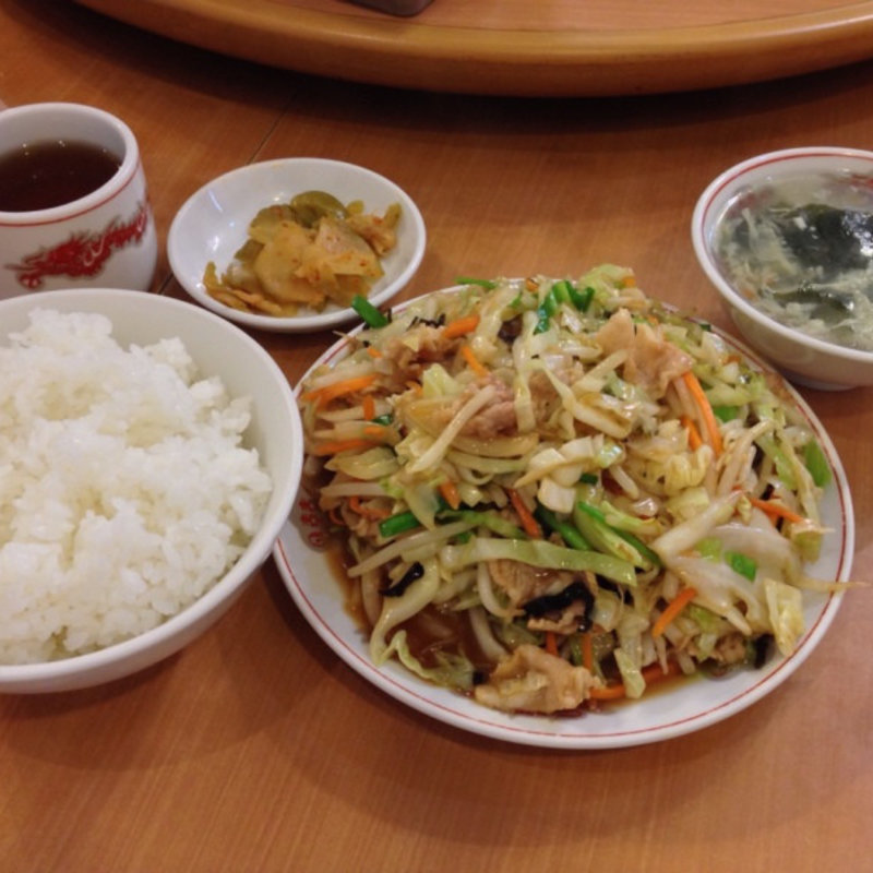 肉野菜炒め(中華料理 慶華楼(旧慶賓楼 ) 赤坂)