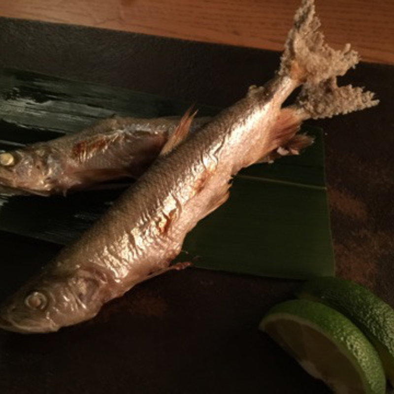 生ししゃも塩焼(霞町三○一ノ一)