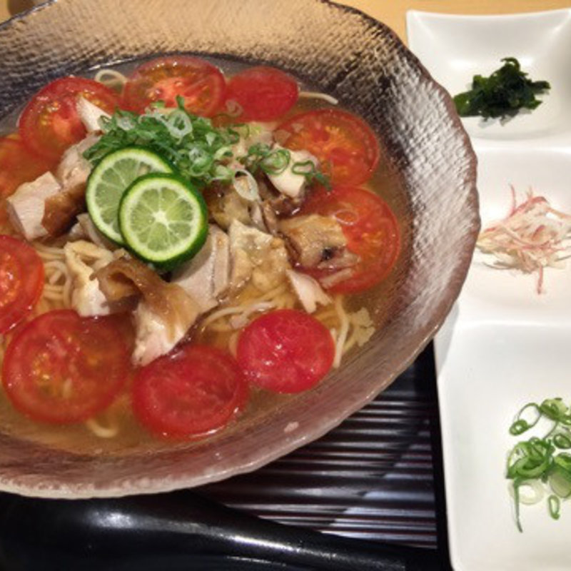 和だし冷しらーめん トマト(ヒトシナヤ （Hitoshinaya）)