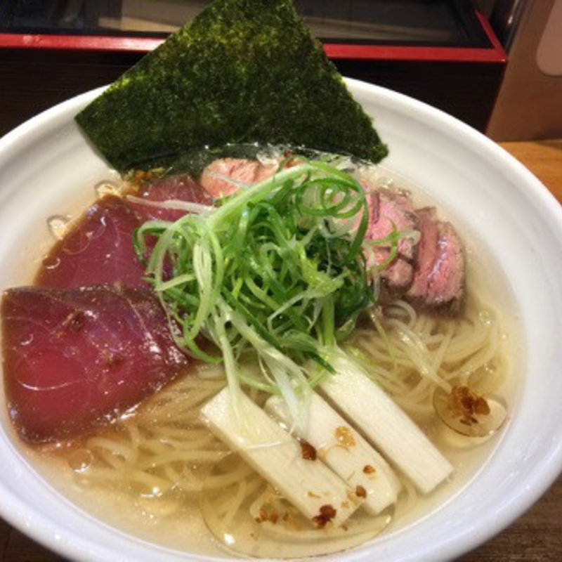 鮪塩（しびしお）冷し (ラーメン 巌哲)