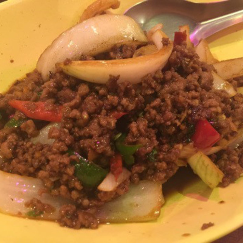 ヌアパッガパオ（牛肉のバジル炒め）(ダオタイ 渋谷肉横丁店 )