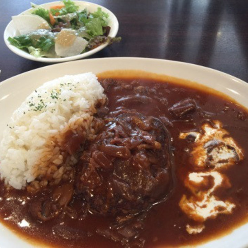 ハンバーグハヤシランチセット (珈琲館 門前仲町店)