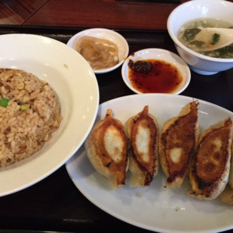 炒飯定食(独一処餃子 葛西本店)