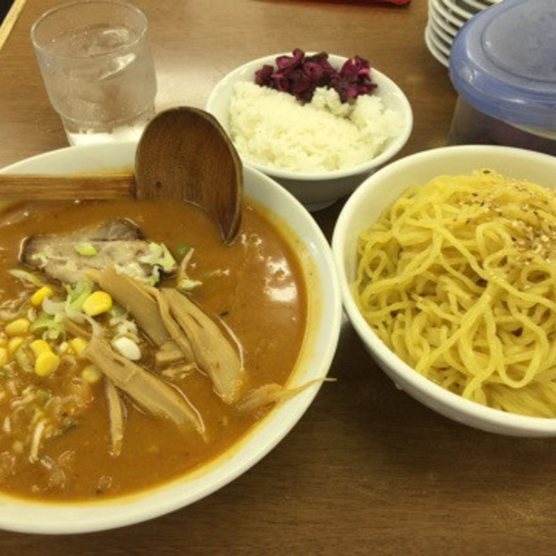 オロチョンつけめん（辛） (ラーメンかわかみ 市ヶ谷2号店 )