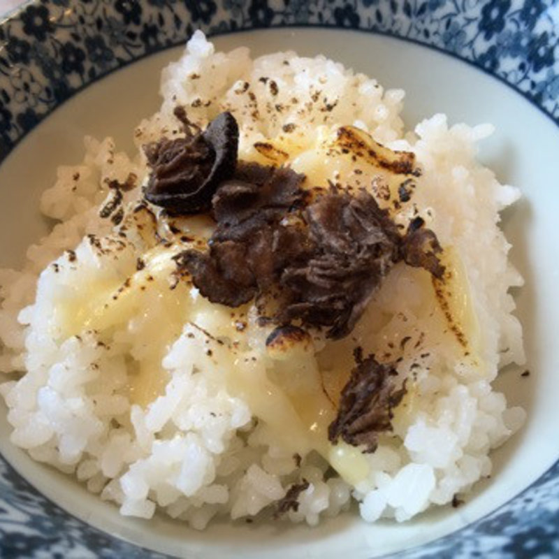 半ライスに黒トリュフ(竹末東京プレミアム )