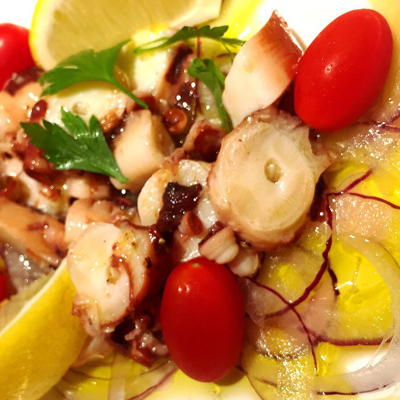 蛸のマリネサラダ(Grill & Kitchen かぼちゃの馬車)