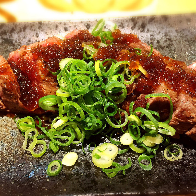 炙り牛ハラミ(Grill & Kitchen かぼちゃの馬車)