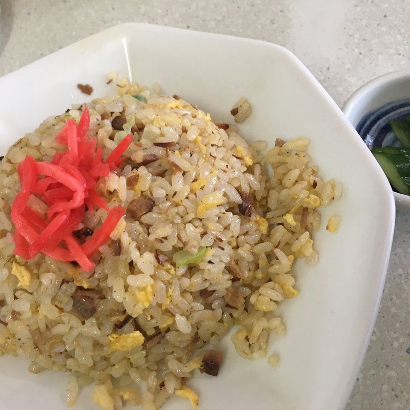 半チャーハン(ラーメン 天一 （てんいち）)