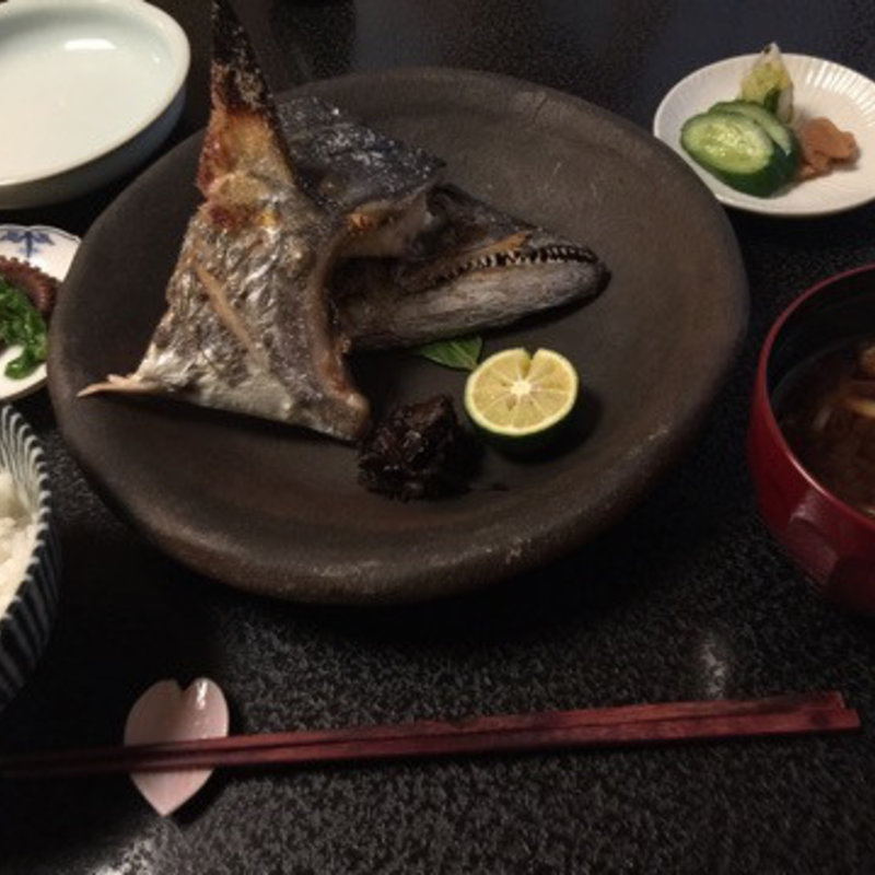 焼魚定食 さわらかま焼(赤坂とゝや魚新)