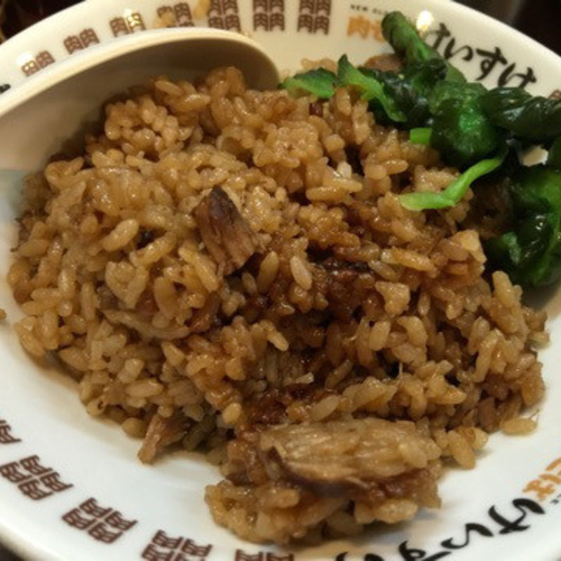 肉めし(肉そばけいすけ 住吉本店)