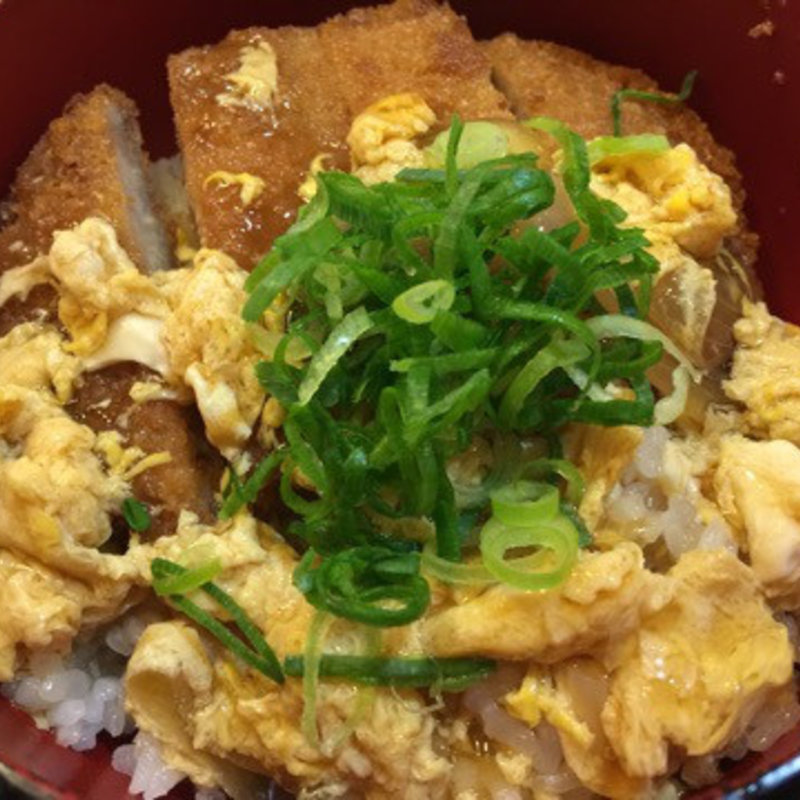 カツ玉丼(田辺新庄食堂 （まいどおおきに食堂）)