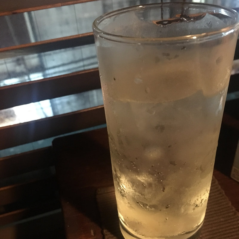 お酢×サワー(パイナップル)(marusan & wacca 下北沢)