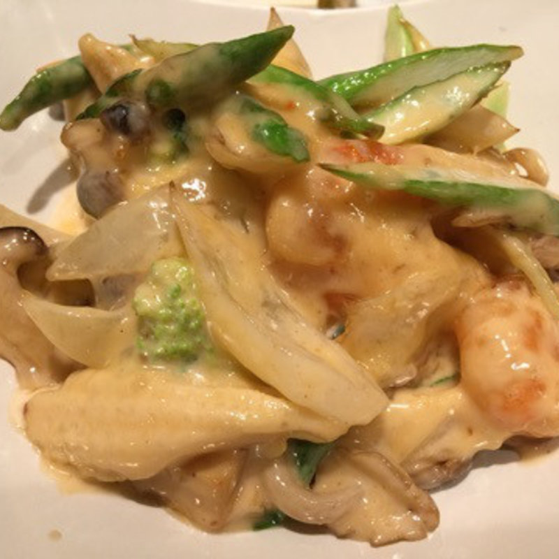 エビマヨ定食(中華料理 炎麻堂 赤坂店)