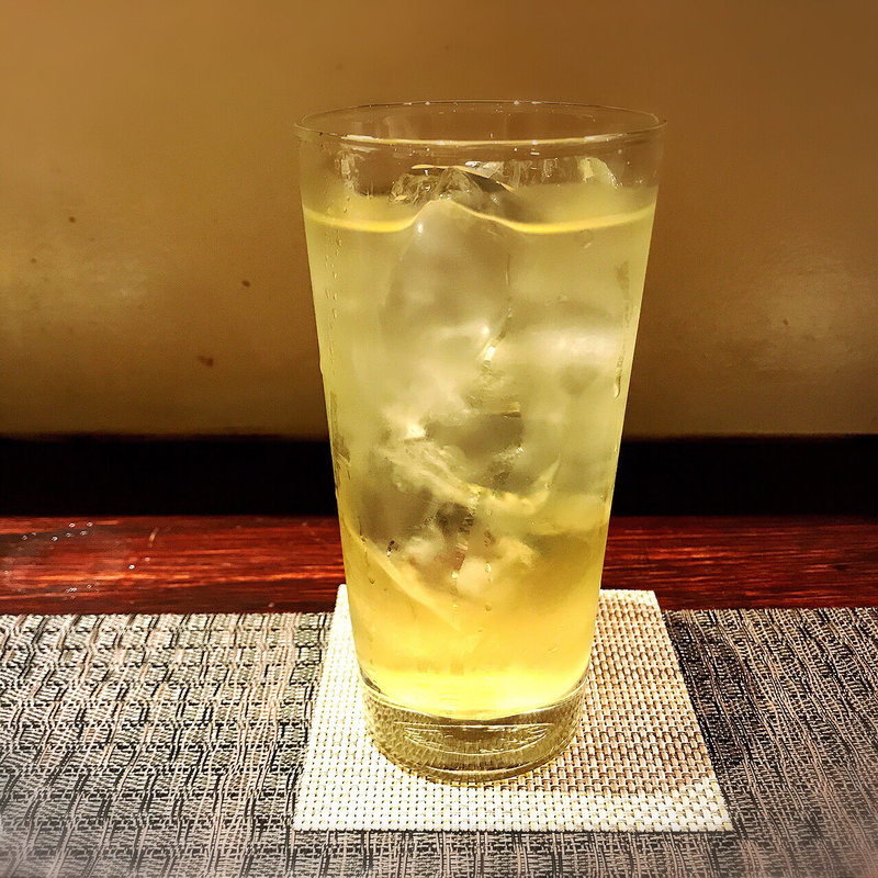 だったん蕎麦茶割り(ハネヤ)