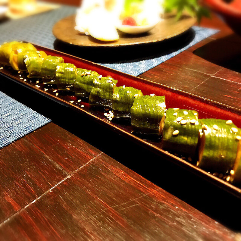 蛇腹キュウリの一本漬け(ハネヤ)