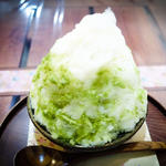 かき氷(宇治ミルク)(あま太郎 西新店)