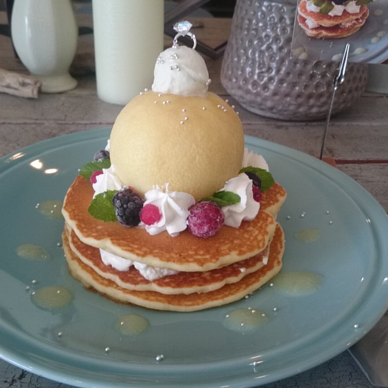 3rd aniversary pancake(RusaRuka東京自由が丘店)