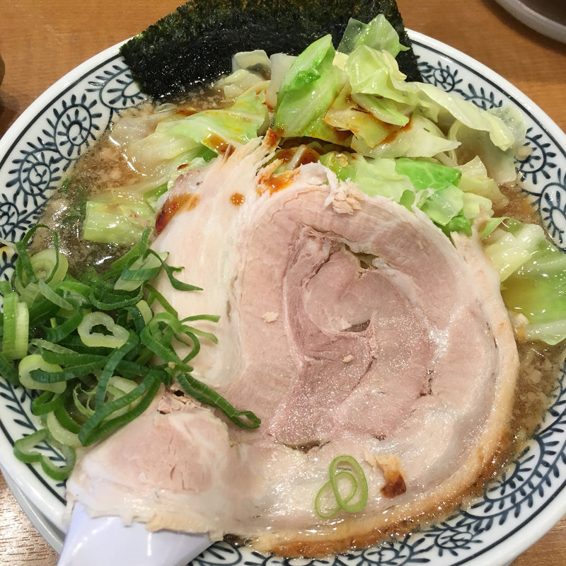 きゃべとんラーメン(丸源ラーメン 八熊通店)