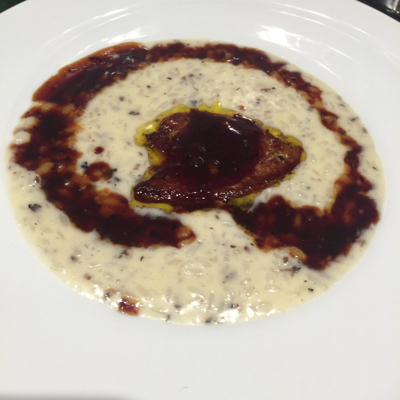 フォワグラとトリュフのリゾットプレート(俺のフレンチ・イタリアン OMORI （【旧店名】俺のフレンチ・イタリアン JAZZ OMORI）)