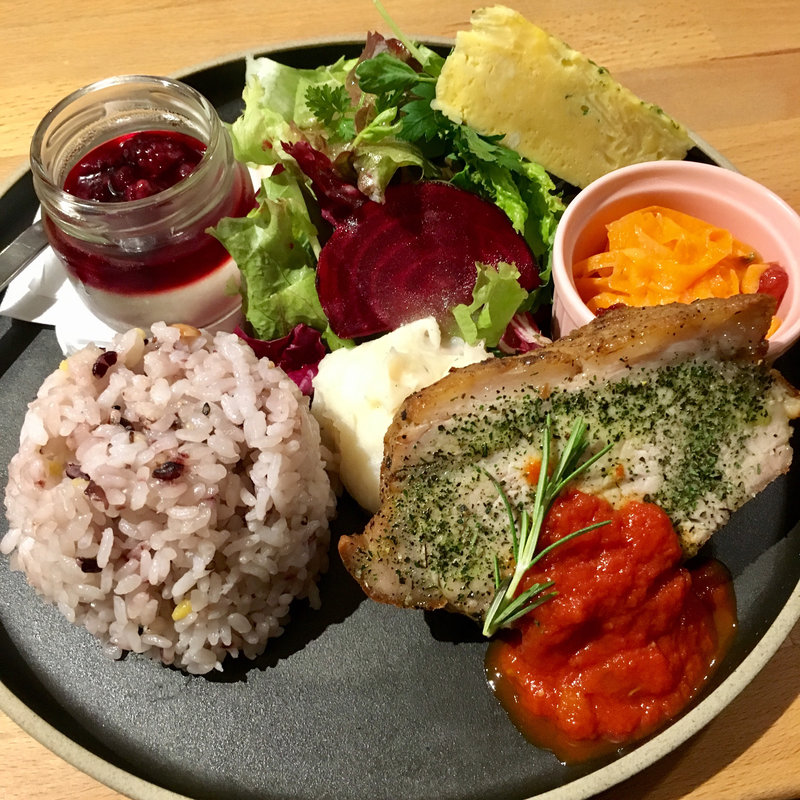 マザームーンプレートライス(マザームーンカフェ 神戸国際会館店)