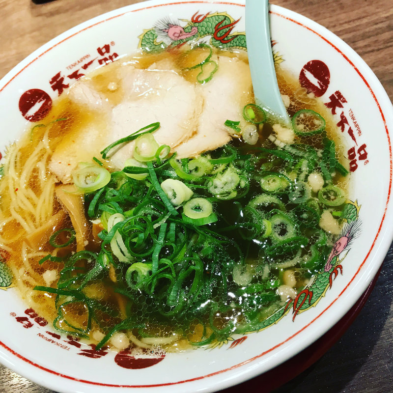 中華そば あっさり 並(天下一品 中津店 )