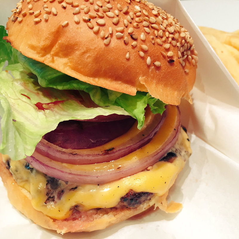 WPCチーズバーガー(GGG CAFE)