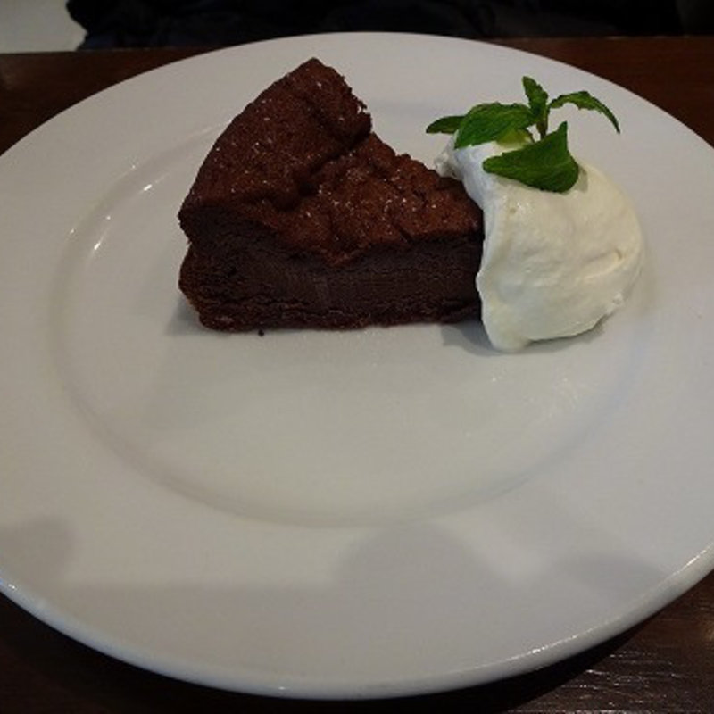 ガトーショコラ(SLOW CAFE)