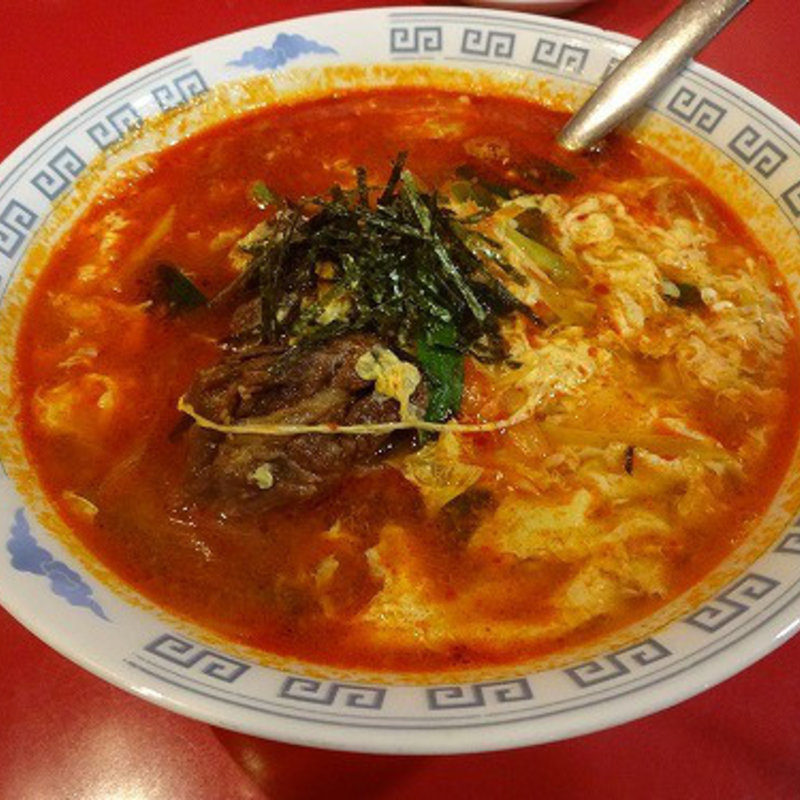 カルビクッパ・辛口(焼肉レストラン ヨンドン)